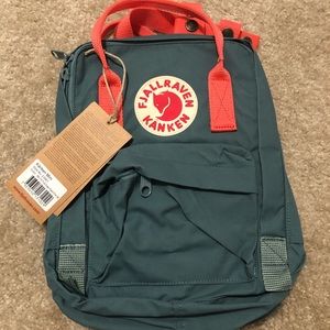 Kanken Mini Backpack Frost Green/Peach Pink - NEW